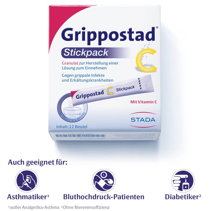 Grippostad® C Stickpack Verpackung Grippostad® C Stickpack Verpackung