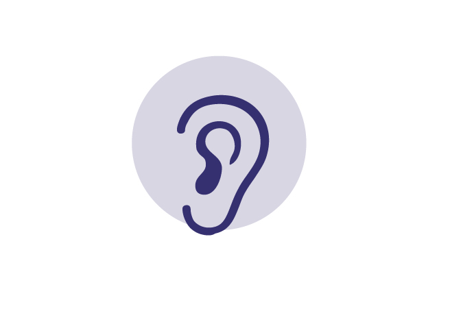 Icon Ohr Schnupfen durch Mittelohrentzündung